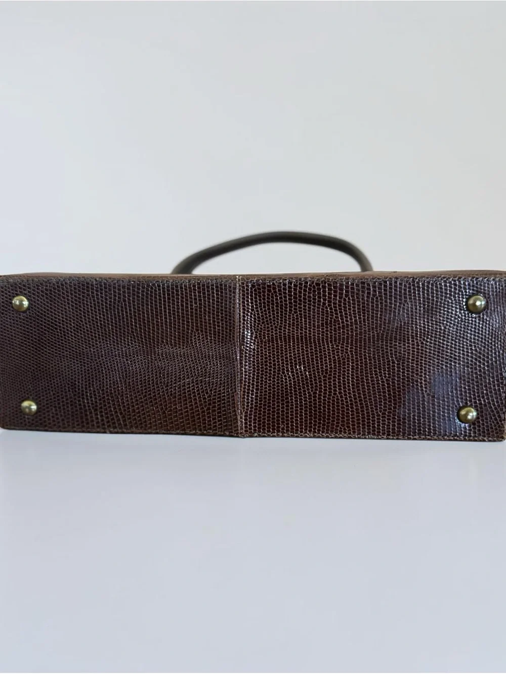 Vintage Bellestone 1950s Genuine Lizard Handbag